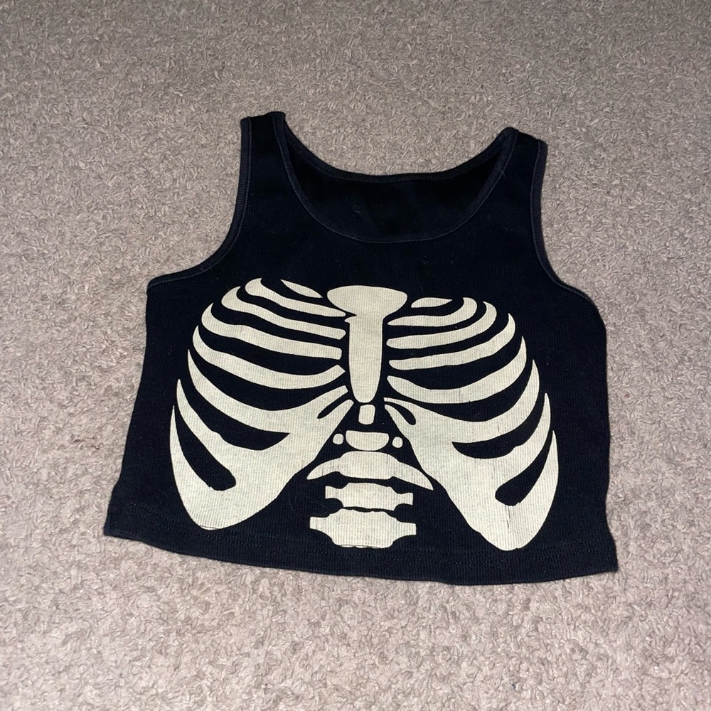 SHEIN Ribcage Tank